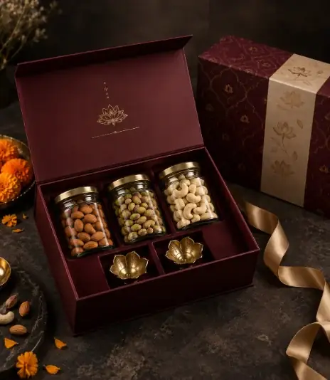 Festive hamper showcase